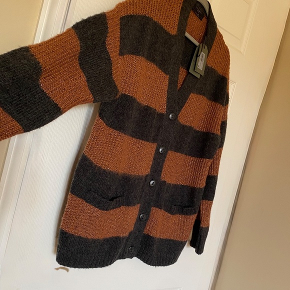 ALL SAINTS Lou Sparkle Cardigan Sweater - Size M Medium BRAND NEW - NWT - Picture 4 of 9